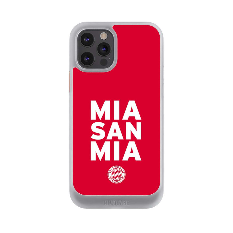 iPhone 12 Pro NIVOcore Mia San Mia FCB red
