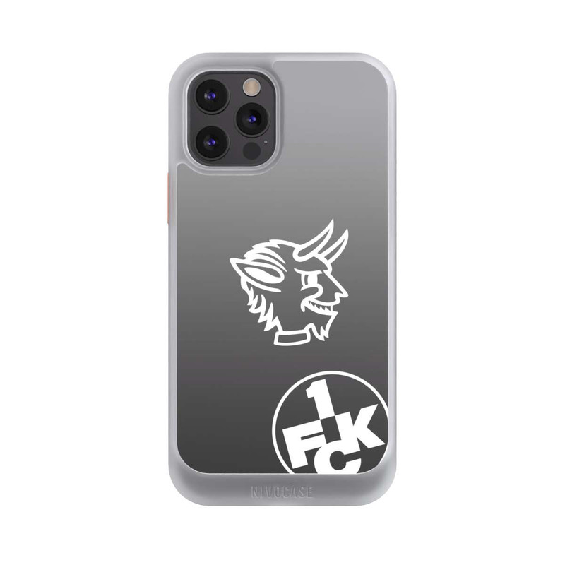 iPhone 12 Pro NIVOcore Teufelskopf FCK auf Schwarz