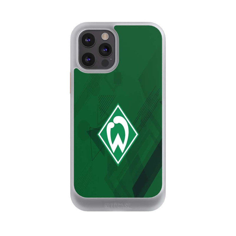 iPhone 12 Pro NIVOcore Grüne Grafikelemente - Werder Bremen