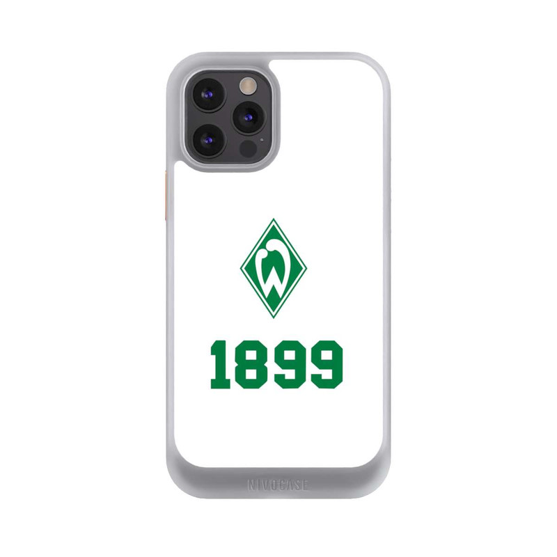 iPhone 12 Pro NIVOcore 1899 Grün-Weiß Lebenslang Weiss - Werder Bremen