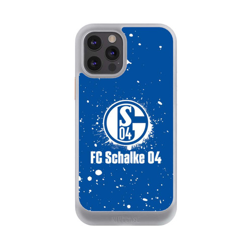 Apple iPhone 12 Pro NIVOcore Schalke 04 - Spraylogo