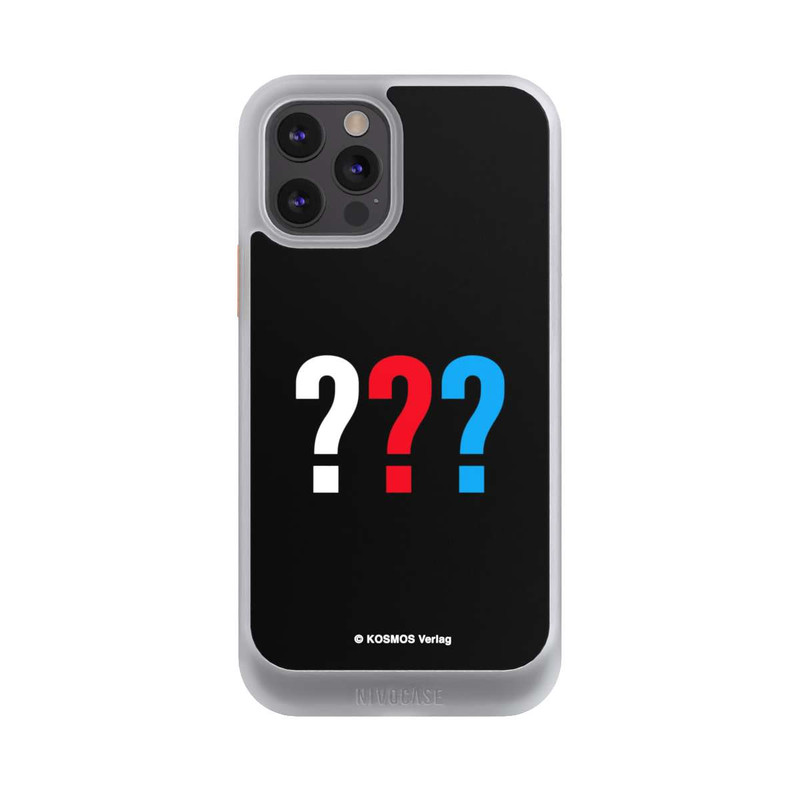 iPhone 12 Pro NIVOcore Drei Fragezeichen Logo