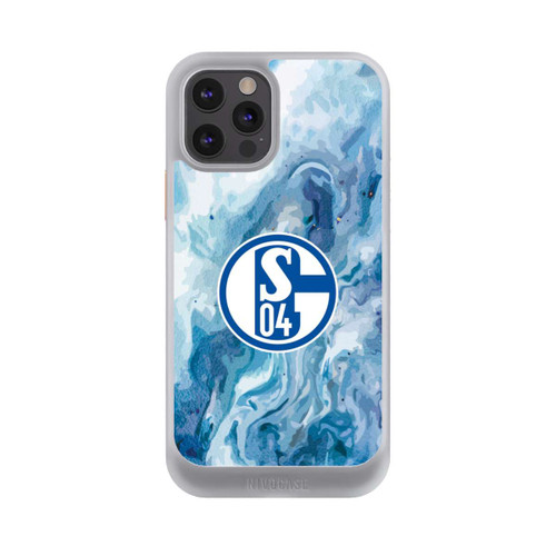 Apple iPhone 12 Pro NIVOcore Schalke 04 Flüssig Blau