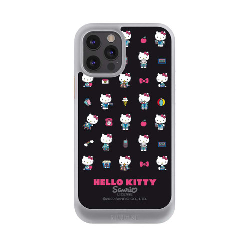 Apple iPhone 12 Pro NIVOcore Hello Kitty 90s Schwarz