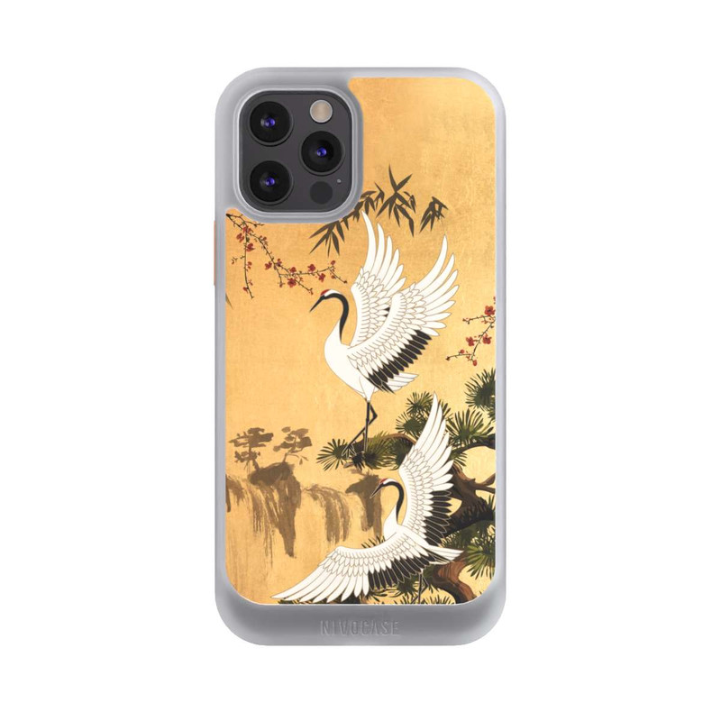 iPhone 12 Pro NIVOcore Kraniche Gold Japan 2
