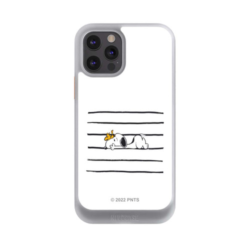 Apple iPhone 12 Pro NIVOcore Snoopy Woodstock Streifen