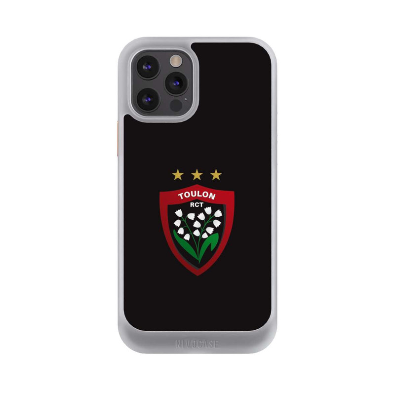 iPhone 12 Pro NIVOcore RC Toulonnais Logo Schwarz