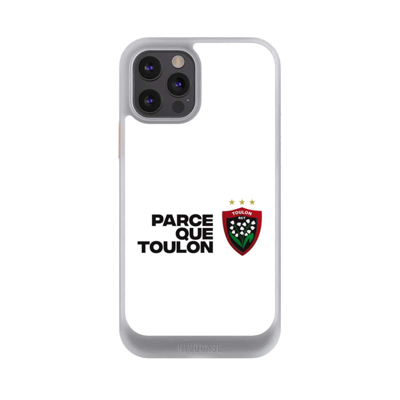 iPhone 12 Pro NIVOcore RC Toulonnais PQT Weiß