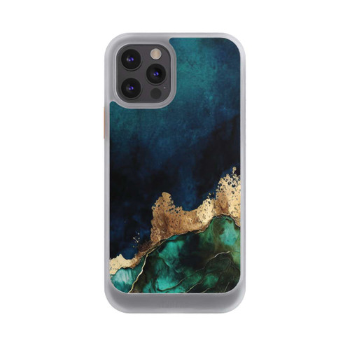 Apple iPhone 12 Pro NIVOcore Petrolblau mit Gold