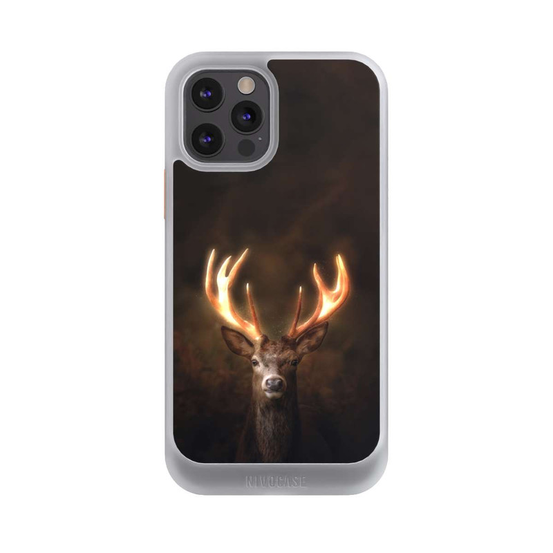 iPhone 12 Pro NIVOcore Hirsch Goldenes Geweih