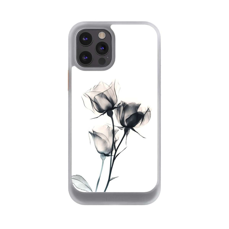 iPhone 12 Pro NIVOcore Schwarze Blume