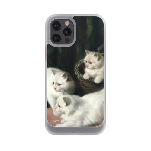 Apple iPhone 12 Pro NIVOcore Three White Angora Kittens