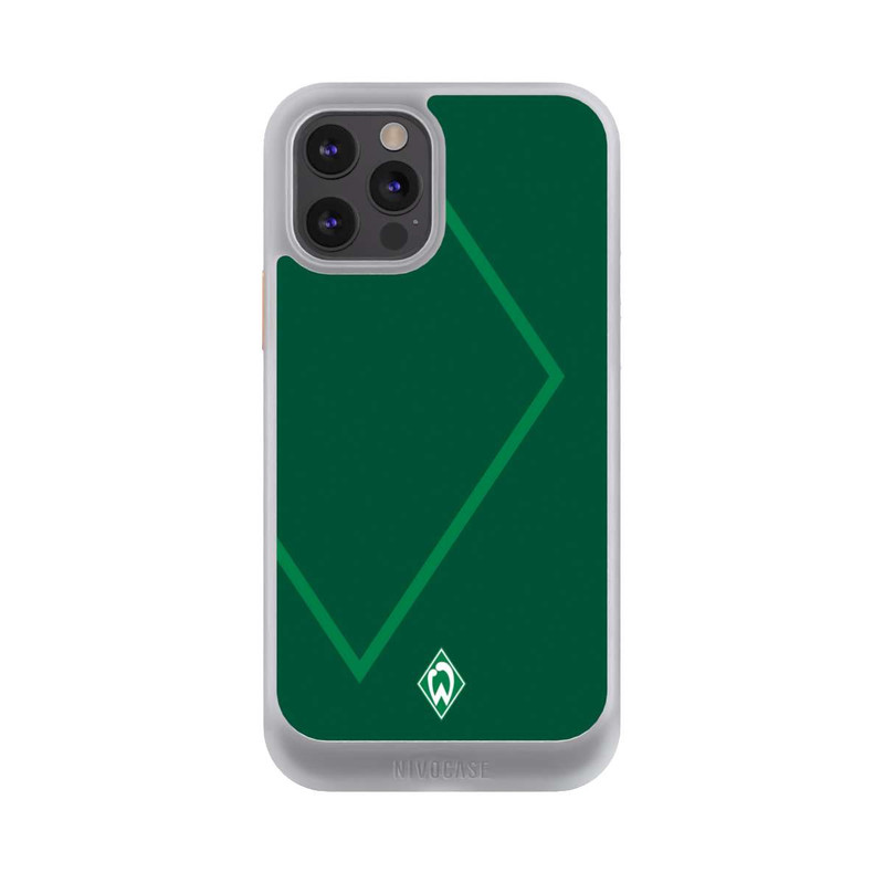 iPhone 12 Pro NIVOcore Werder Grün Rautenelement