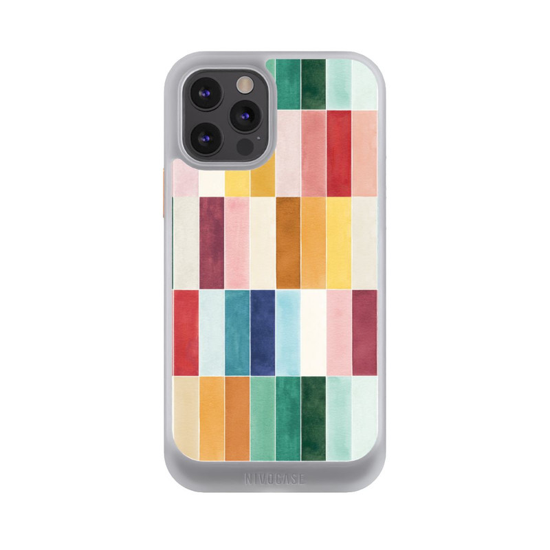 iPhone 12 Pro NIVOcore Modern Craft Geometric Rectangular Tiles