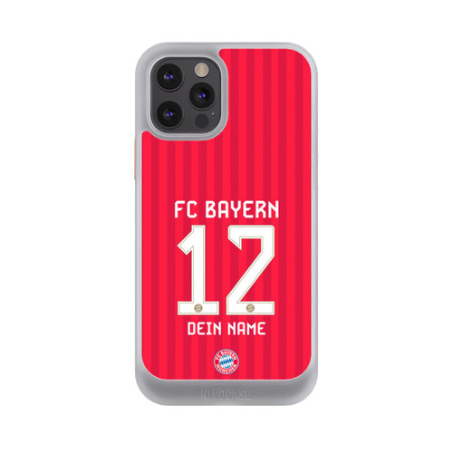 Apple iPhone 12 Pro NIVOcore FC Bayern München Trikot Personalisierbar 26-27