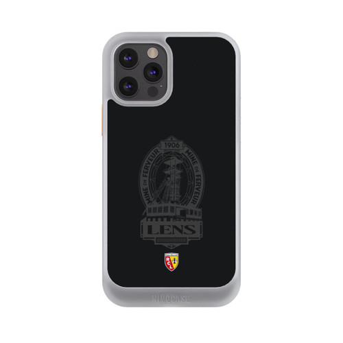 Apple iPhone 12 Pro NIVOcore RC Lens Mine de Ferveur Emblème noir