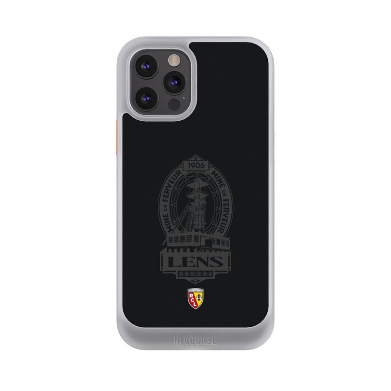 iPhone 12 Pro NIVOcore RC Lens Mine de Ferveur Emblem schwarz