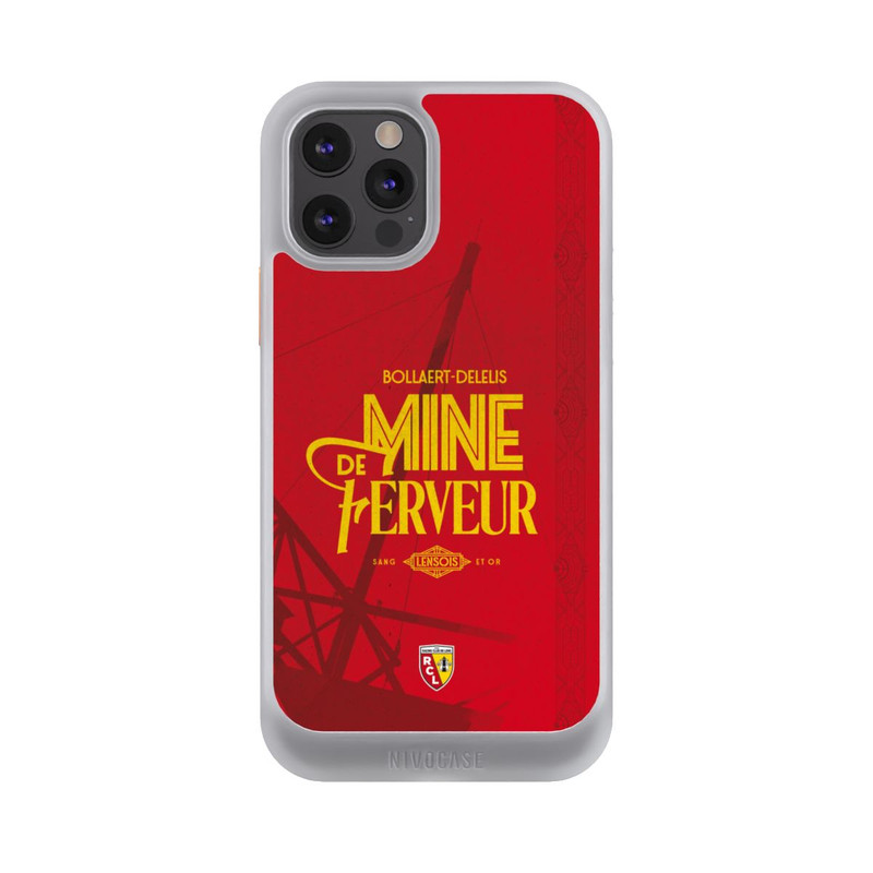 iPhone 12 Pro NIVOcore RC Lens Mine de Ferveur rouge V2