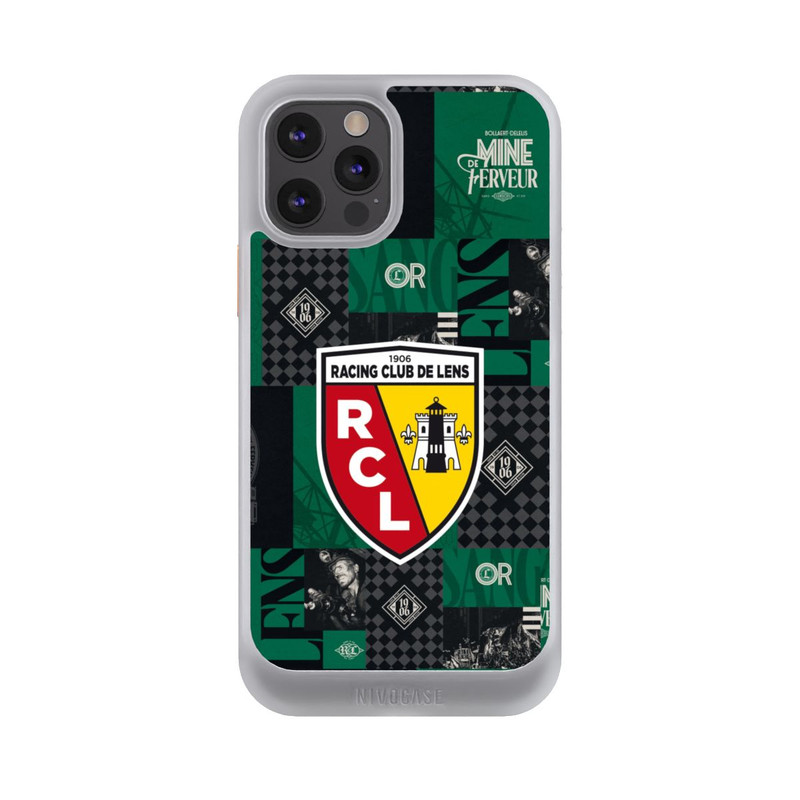 iPhone 12 Pro NIVOcore RC Lens Collage green