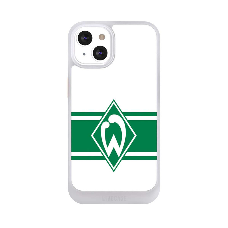 iPhone 13 NIVOcore Werder Stripes White