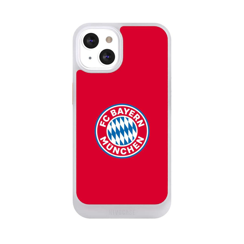iPhone 13 NIVOcore FCB Logo auf Rot
