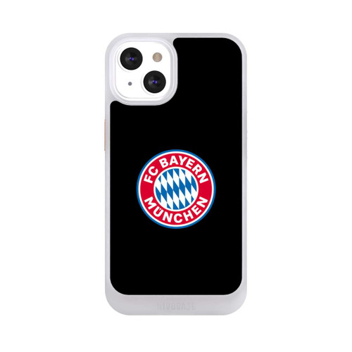Apple iPhone 13 NIVOcore Logo FCB sur fond noir
