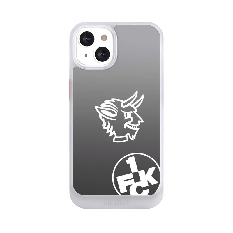 iPhone 13 NIVOcore Teufelskopf FCK auf Schwarz