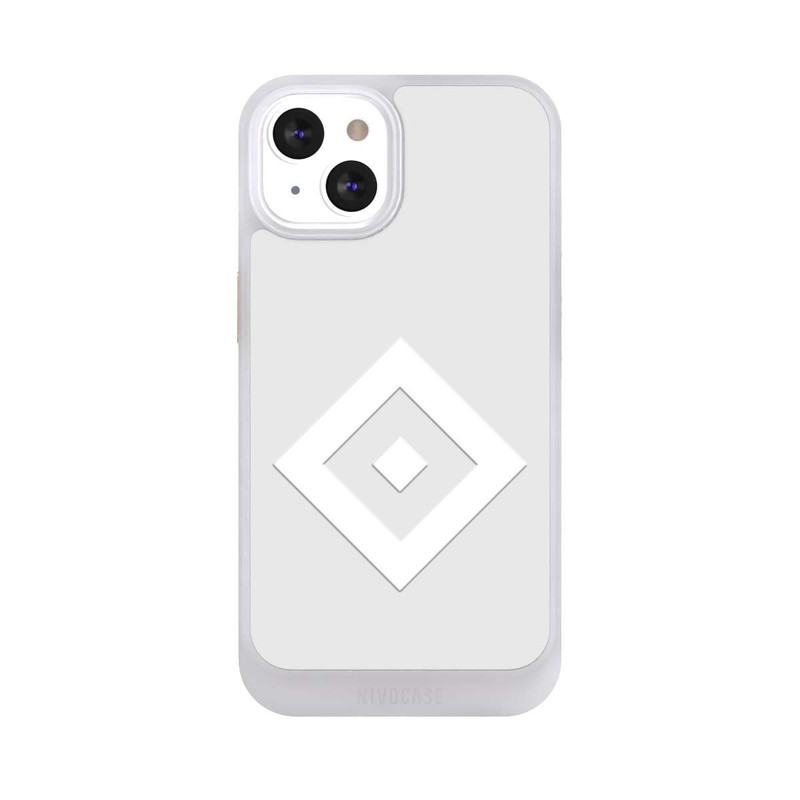 iPhone 13 NIVOcore Rauten Logo auf HSV Grau