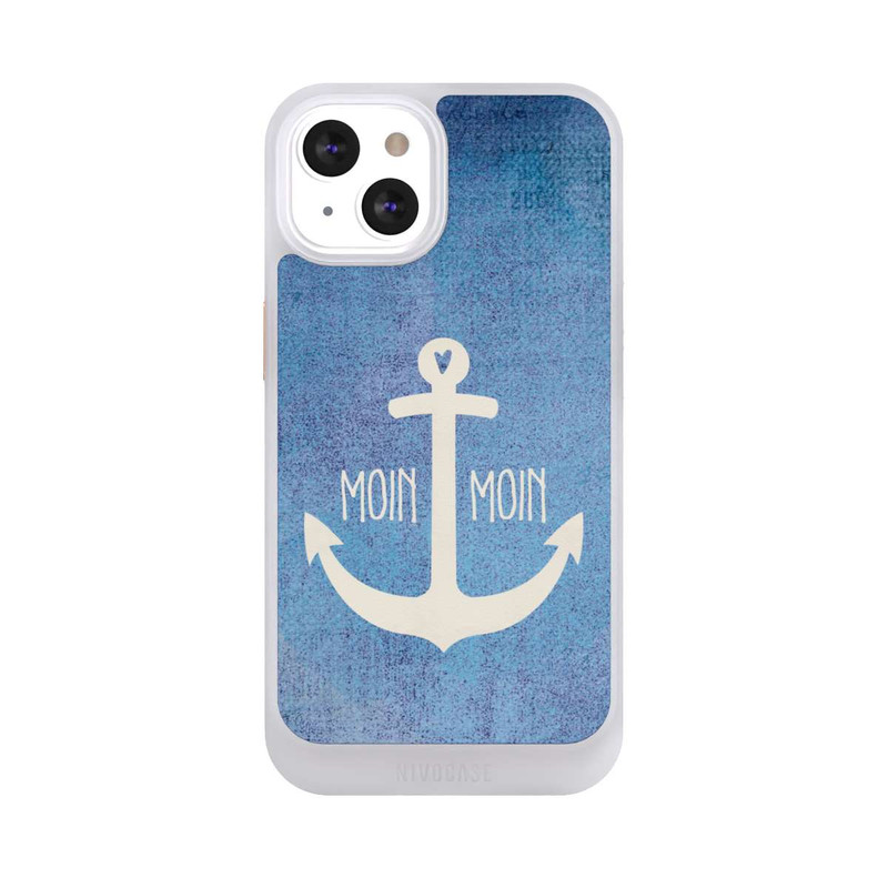 iPhone 13 NIVOcore Moin Moin Anker Blau