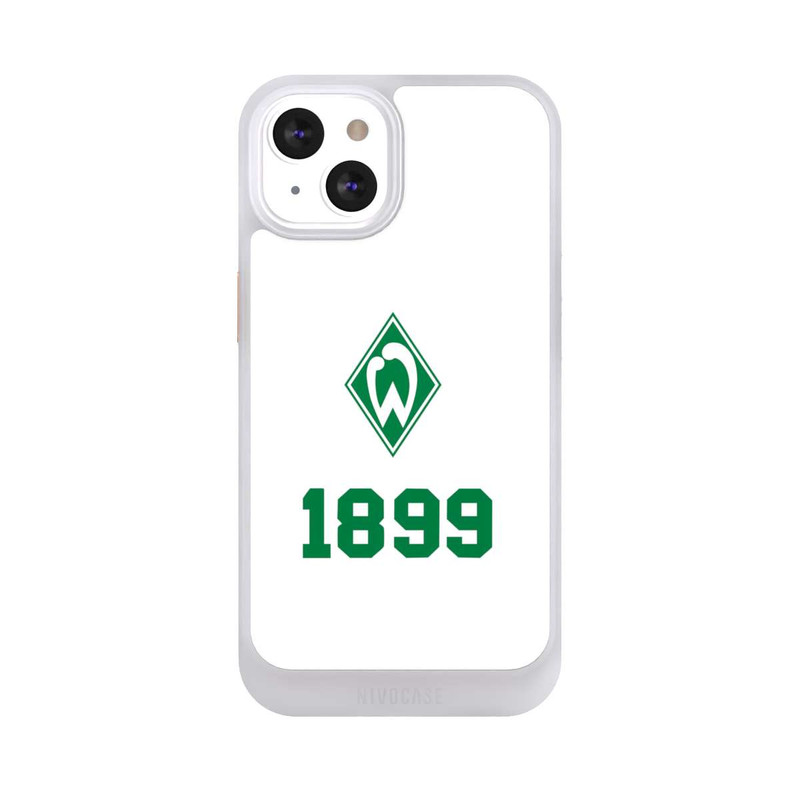 iPhone 13 NIVOcore 1899 Grün-Weiß Lebenslang Weiss - Werder Bremen