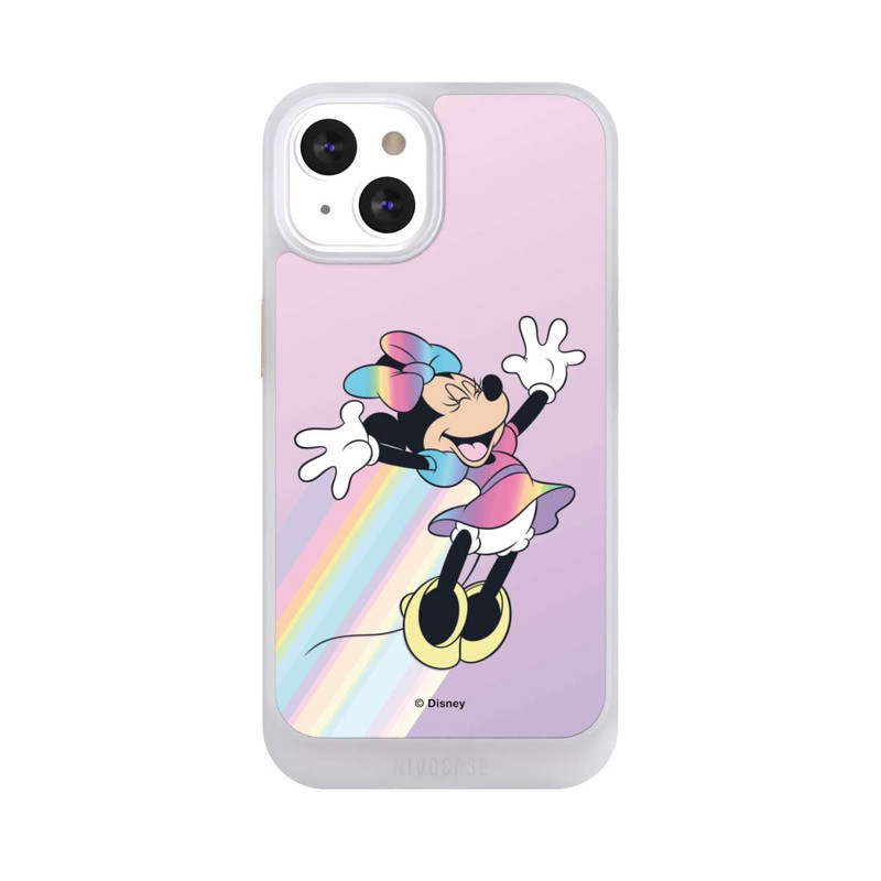 iPhone 13 NIVOcore Minnie Arc-en-ciel