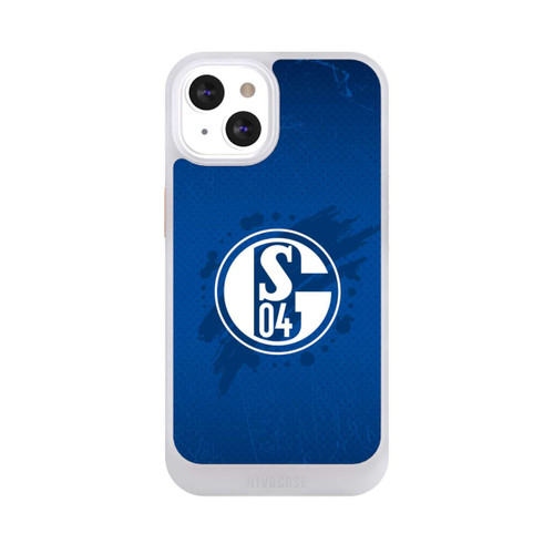 Apple iPhone 13 NIVOcore Schalke 04 Farbe Fleck Blau