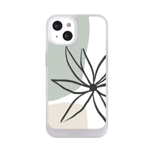 Apple iPhone 13 NIVOcore Blume Minze und Sahne