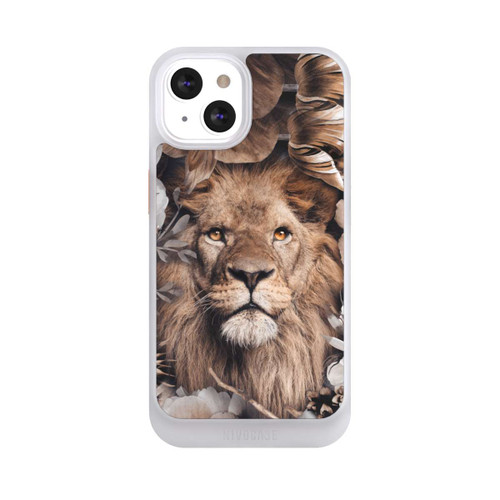 Apple iPhone 13 NIVOcore Lion Flower Frame beige