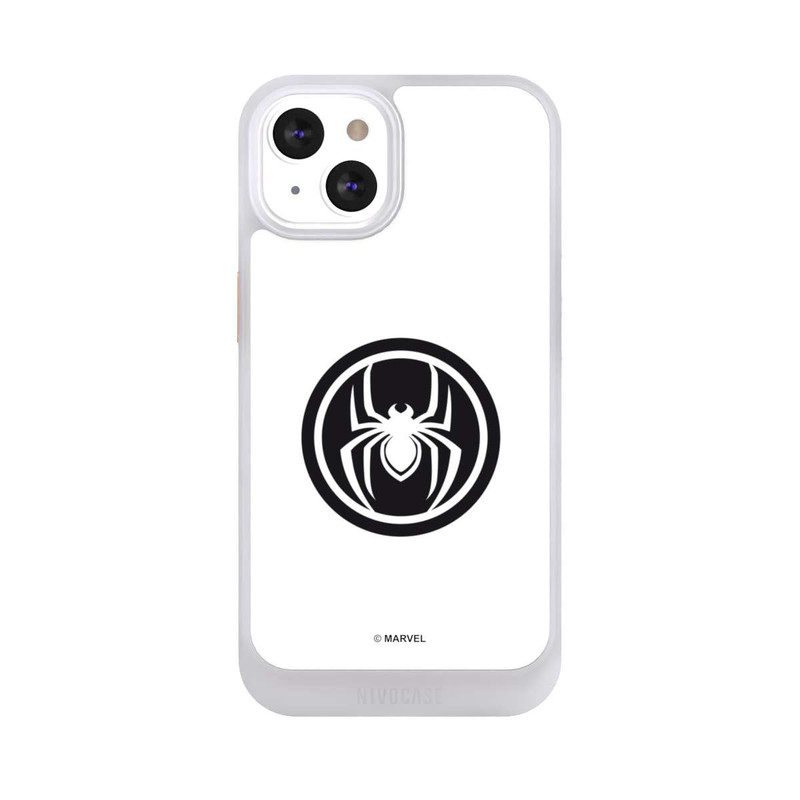 iPhone 13 NIVOcore Spider-Man Logo White