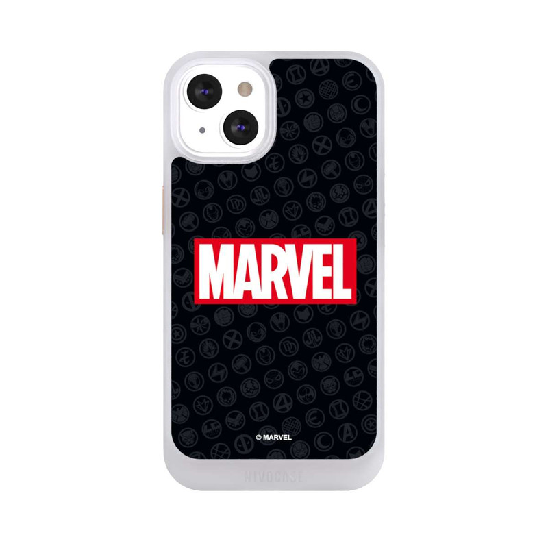 iPhone 13 NIVOcore Marvel Logo Black Red 