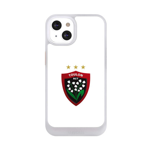 Apple iPhone 13 NIVOcore Logo RC Toulonnais Blanc