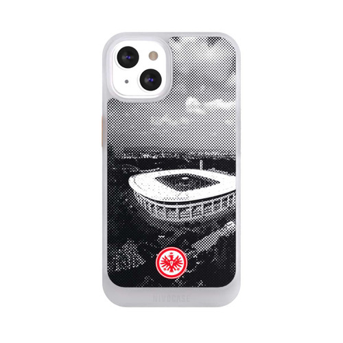 Apple iPhone 13 NIVOcore SGE Stadion Schwarz Weiß