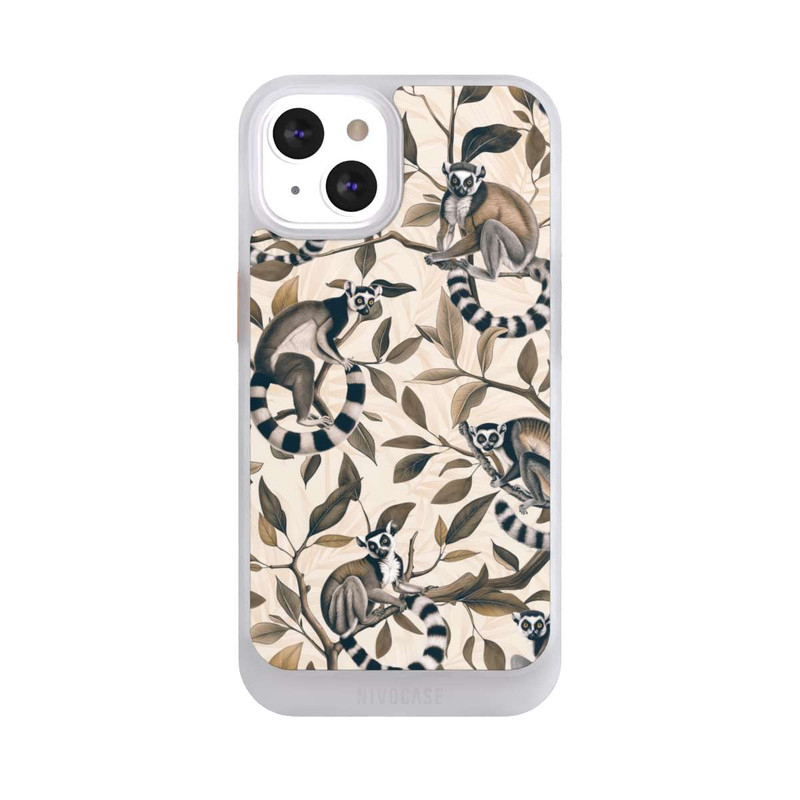 iPhone 13 NIVOcore Lush Tropical Lemur Paradise with AI
