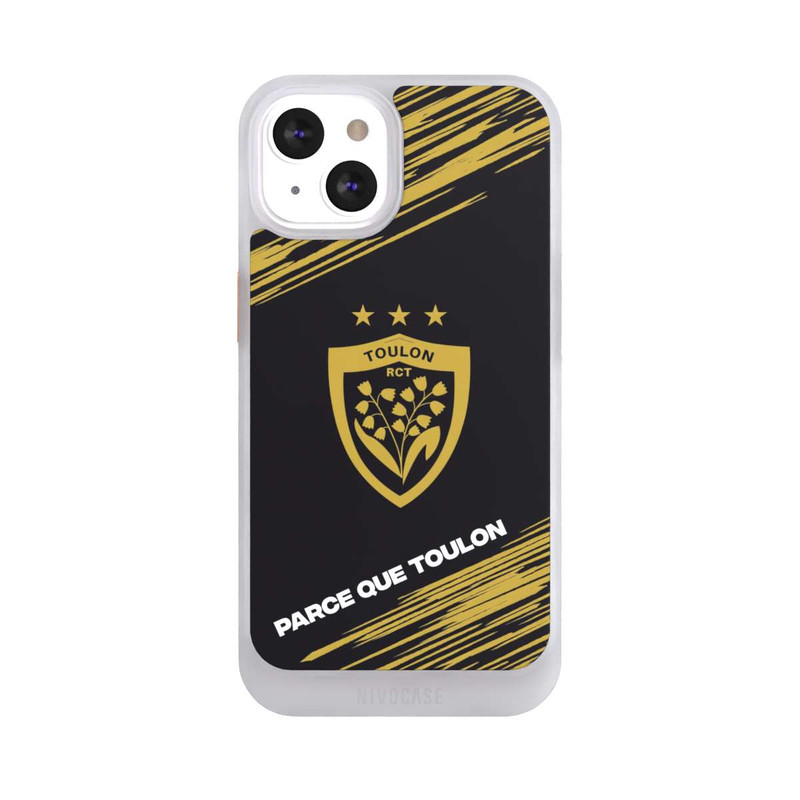 iPhone 13 NIVOcore RCT Logo Monochrome Doré