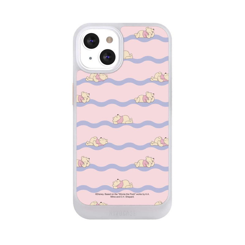 iPhone 13 NIVOcore Winnie the Pooh Pink Waves
