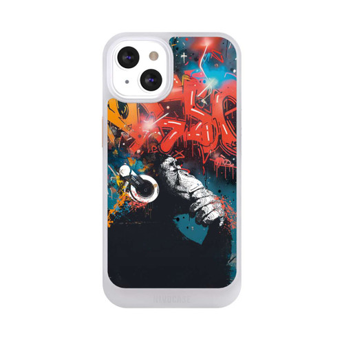 Apple iPhone 13 NIVOcore Affe Stereo Kopfhörer Graffiti Street Art