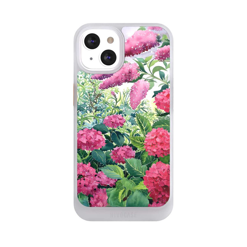 iPhone 13 NIVOcore Garden Hydrangeas and Buddleia by Christopher Ryland