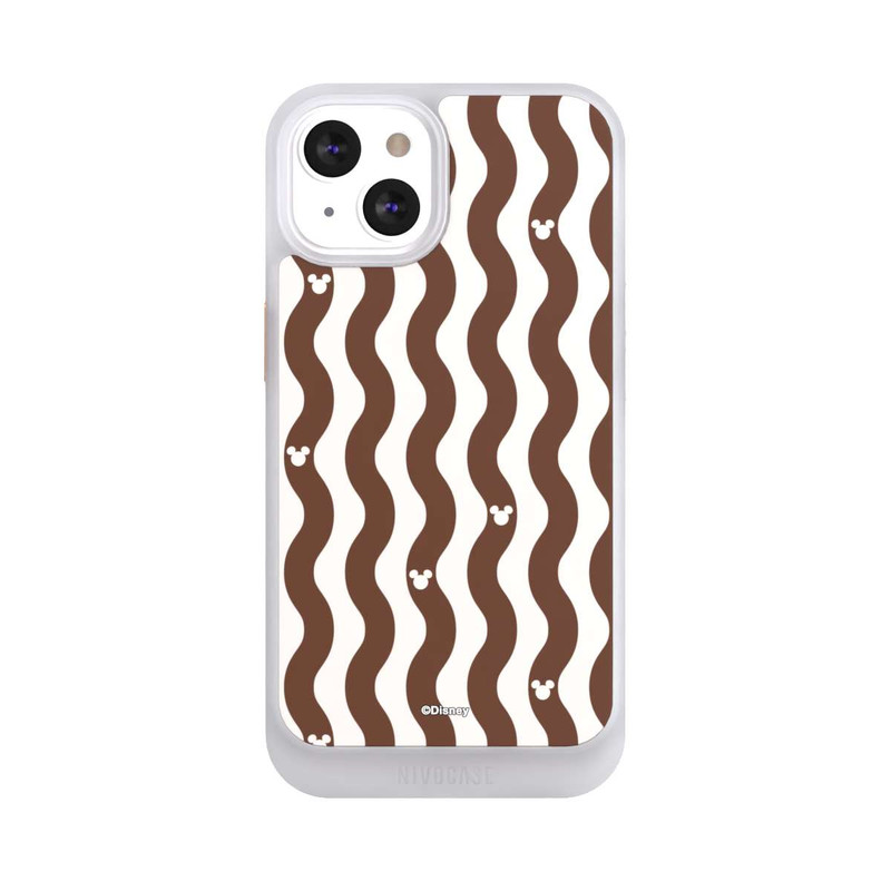 iPhone 13 NIVOcore Micky Muster Braune Wellen