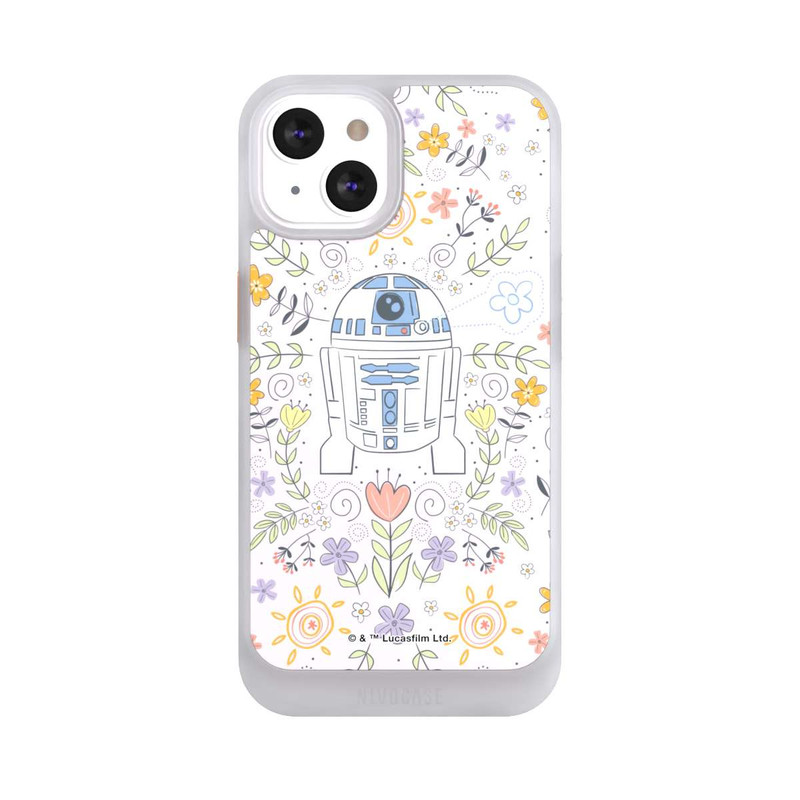 iPhone 13 NIVOcore R2D2 Blumen Muster