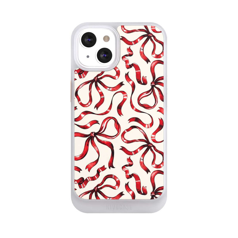 iPhone 13 NIVOcore Fine Bows Red