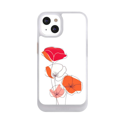 Apple iPhone 13 NIVOcore Poppies Line Art