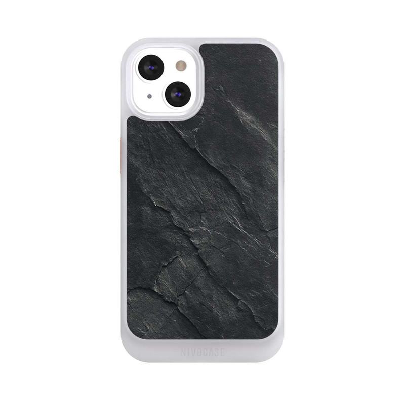 iPhone 13 NIVOcore Dunkler Schiefer Look