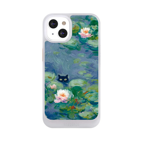 Apple iPhone 13 NIVOcore Katze im Teich Gemälde Impressionismus