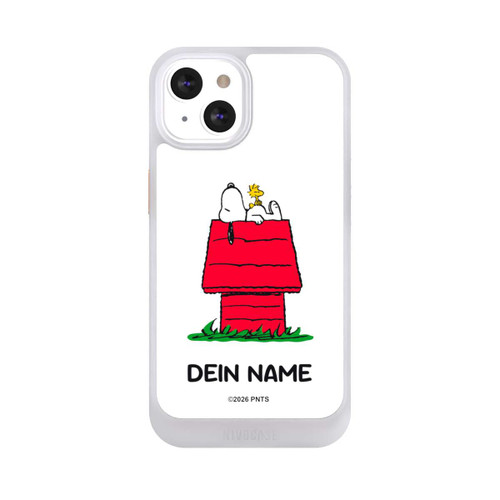 Apple iPhone 13 NIVOcore Snoopy and Woodstock Classic Personalisierbar